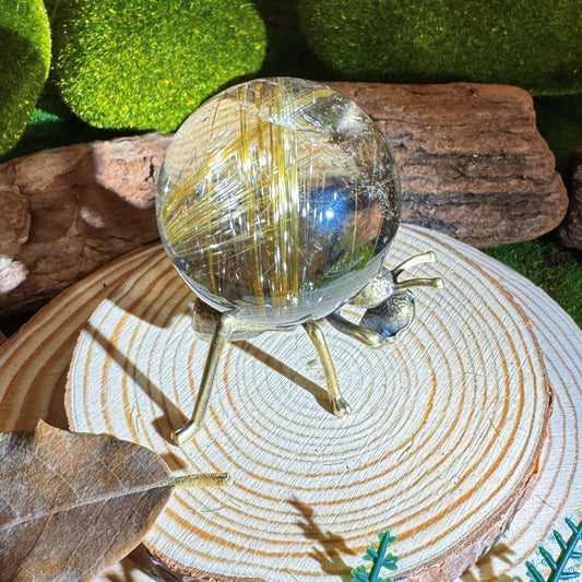 Titanium quartz sphere